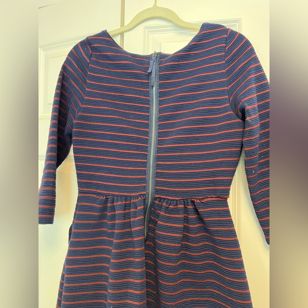 Anthropologie Maeve Textured Dress with Pockets